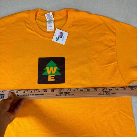 Disney’s Up T-shirt Men’s Large Long Sleeve Russell Wilderness Explorer New - Picture 8 of 8